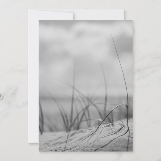 Programm Beach Dunes Hochzeitfeier (Rückseite)