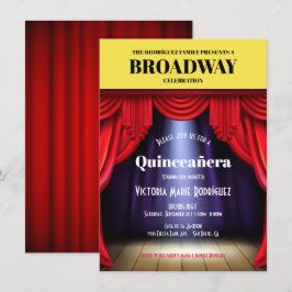 Programm "Broadway Birthday Quinceñera"