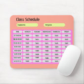 Programm der Pastel Yellow Niedlich Girl Class Mousepad (Mit Mouse)