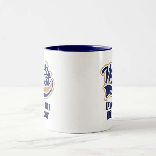 Programm-Direktor Geschenk Zweifarbige Tasse (Mittel)