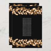 Programm Einfügen Gold Hollywood Glam (Vorne/Hinten)