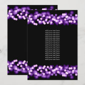 Programm Einlage Purple Hollywood Glam (Vorne/Hinten)