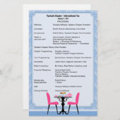 Programm für benutzerdefiniertes Tee-Party V2 Briefpapier (Vorne/Hinten)