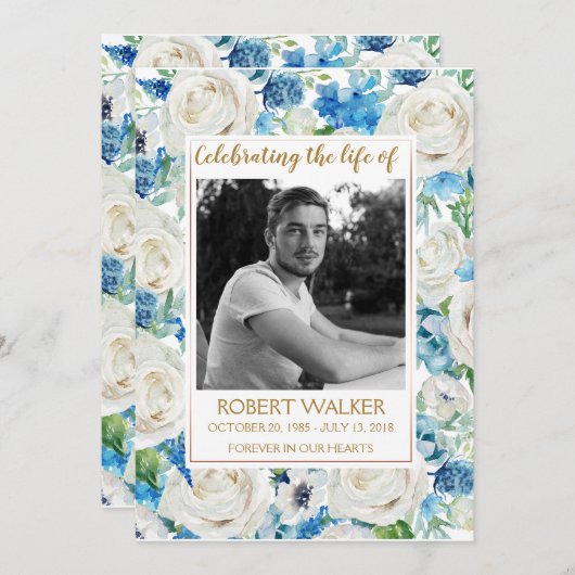 Programm für den Gedächtnisdienst für weißes und b (Vorne/Hinten)