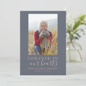 Programm für den Minimalistischen Foto-Gedächtnisd (Stehend Vorderseite)