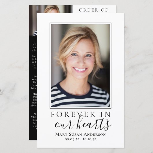 Programm für den Minimalistischen Foto-Membership- (Vorne/Hinten)