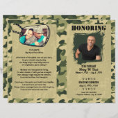 Programm für die militärische Gedenkstätte zur Erm (Vorne/Hinten)