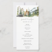 Programm für die Rustikale Pinienwälder (Vorderseite)