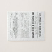 Programm für eine Leistung von der Bedeutung von B Puzzle (Horizontal)