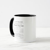 Programm für eine Leistung von der Bedeutung von B Tasse (Vorderseite Links)
