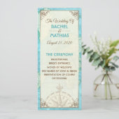 Programm für Hochzeiten auf Reisen (Stehend Vorderseite)