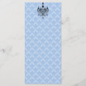 Programm für individuelles Tee-Party (Rückseite)