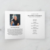 Programm für Karierte Frame-Erinnerungen (Innenseite)