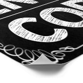 Programm für Klassenzimmer Poster (Ecke)