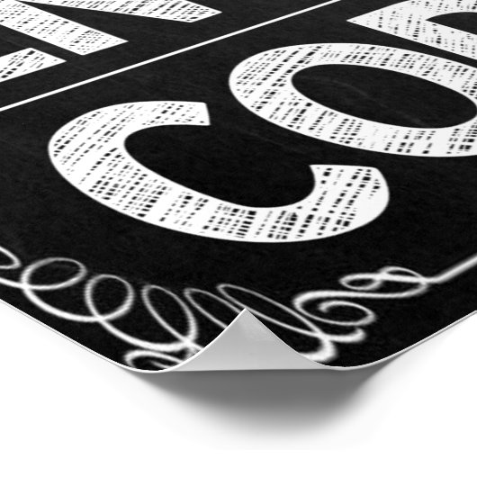 Programm für Klassenzimmer Poster (Ecke)