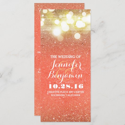 Programm für Pfirsich- und Goldzeichenbeleuchtung (Vorne/Hinten)