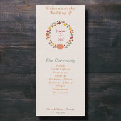 Programm für Rustikal und Hochzeit im Herbst