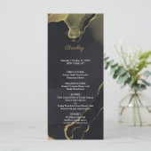 Programm für schwarze und goldene Marmor (Stehend Vorderseite)