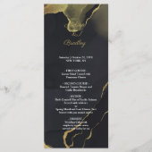 Programm für schwarze und goldene Marmor (Vorderseite)