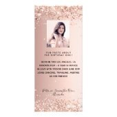 Programm Geburtstag Rose Gold Foto Spaß Fakten (Hinten)