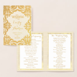 PROGRAMM "Gold Foil WEDDING"