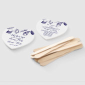 Programm Hand Fan Muscheln Strand Hochzeit Meer Fächer (Non-assembled)