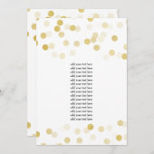 Programm Imitate Gold Foil Glitzer Lights einfügen (Vorne/Hinten)