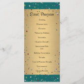 Programm Jewel Confetti Geburtstagsfeier (Rückseite)