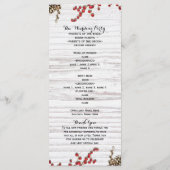 Programm "Land Winter Urlaub Berries & Pine Cone" (Rückseite)