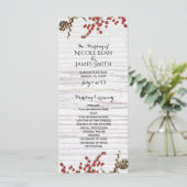 Programm "Land Winter Urlaub Berries & Pine Cone" (Stehend Vorderseite)