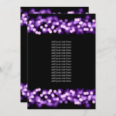 Programm Lila Hollywood Glam einfügen (Vorne/Hinten)