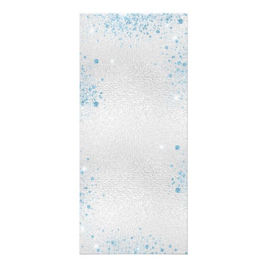 Programm Party Silberblauer Glitzer Staub (Hinten)