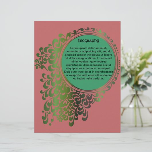 Programm Pg 5-6 zur Beerdigung der Keltischen Heid (Stehend Vorderseite)