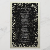 Programm | Silver Confetti (Rückseite)