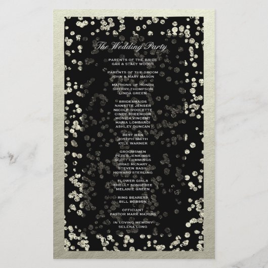 Programm | Silver Confetti (Rückseite)