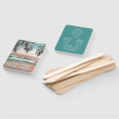 Programm Tropical Beach Hochzeit in Urlaubsort Fächer (Non-assembled)