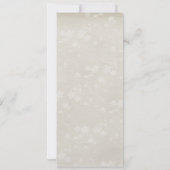 Programm "Vereinfachung des Brautparty" (Rückseite)