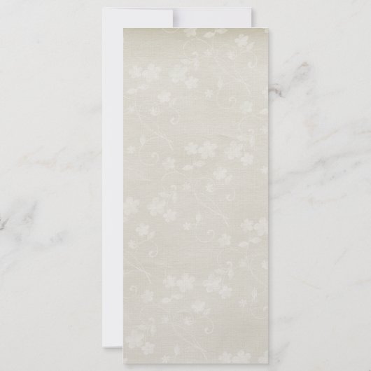 Programm "Vereinfachung des Brautparty" (Rückseite)