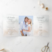 Programm "Wasserfarbrosen und Kalligrafie" (Innenseite)