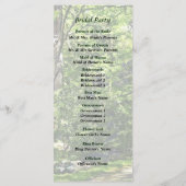 Programm "Weg in Park-Hochzeiten" (Rückseite)