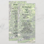 Programm "Weg in Park-Hochzeiten" (Vorne/Hinten)