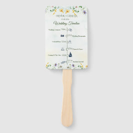 Programm "Whimsical Garden Wild Blume" - Zeitplan Fächer