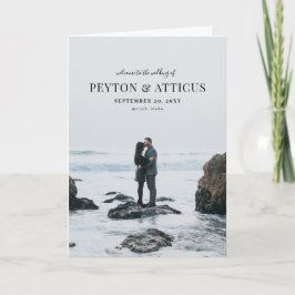 Programm zum Hochzeitsfeiern in der Atmosphäre