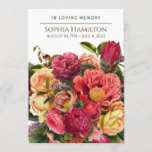 Programm zur Beerdigung von Blütenflora mit indivi (Vorderseite)