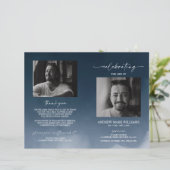 Programm zur Beerdigung von Dienstfalten der Marin (Stehend Vorderseite)