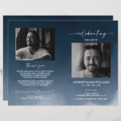 Programm zur Beerdigung von Dienstfalten der Marin (Vorne/Hinten)