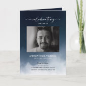 Programm zur Beerdigung von Dienstfalten der Marin (Vorderseite)