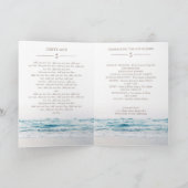 Programm zur Beerdigung von Seewellen (Innenseite)