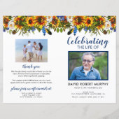 Programm zur Beerdigung von Sonnenblumen (Vorderseite)