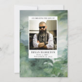 Programm zur Beerdigung von Wasserfarben-Misty-Wäl (Vorderseite)